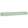 vidaXL Planter Green 480 x 80 x 45 cm Steel