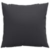 vidaXL Sofa Cushions 4 pcs Black 40x40 cm Fabric
