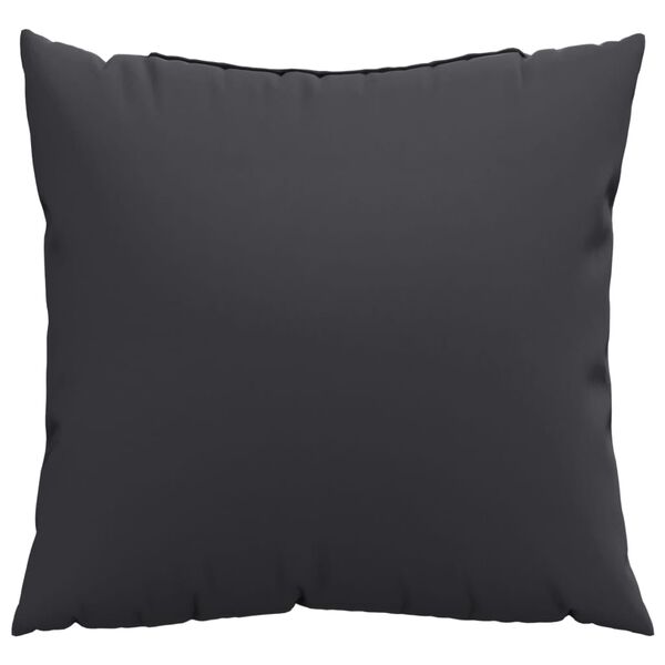 vidaXL Sofa Cushions 4 pcs Black 40x40 cm Fabric