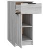 vidaXL Desk Cabinet Grey Sonoma 33.5x50x75 cm Engineered Wood
