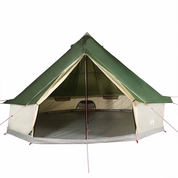 vidaXL Family Tent Tipi 6-Person Green Waterproof