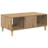 vidaXL Coffee Table Artisan Oak 90 x 50 x 26.5 cm Engineered Wood
