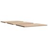 vidaXL Table Tops 3 pcs 80x53x2.5 cm Rectangular Solid Wood Pine