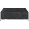 vidaXL Garden Bench Cover Black 220 x 100 x 89 cm 420D Oxford Fbric