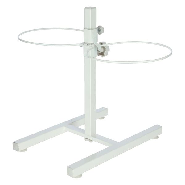 Kerbl Pet Feeder With Stand 2x2.8 L 43 cm White