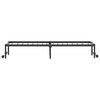 vidaXL Bed Frame without Mattress Foldable Black 80x200 cm Steel