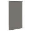 vidaXL Roller Blind Blackout Grey 140x210 cm Fabric Width 136.6 cm Polyester