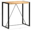 vidaXL Bar Table 110x60x110 cm Solid Mango Wood