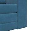 vidaXL Sofa Bed Blue 98 x 71 x 83 cm Velvet