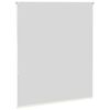 vidaXL Roller Blind Blackout Off White 120x130 cm Fabric Width 116.6 cm Polyester