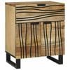 vidaXL Bedside Cabinet Natural 50 x 33 x 60 cm Engineered Wood