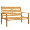 vidaXL Garden Sofa Bench 120 cm Solid Wood Acacia