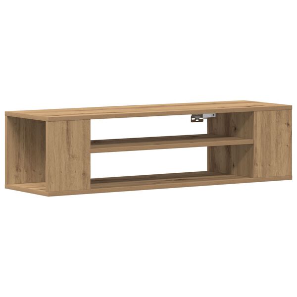 vidaXL TV Cabinet Artisian oak 100 x 30 x 26.5 cm Engineered Wood
