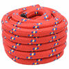 vidaXL Boat Rope 25 m 4 Red PP
