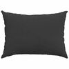 vidaXL Sofa Pillows 2 pcs Black 70 x 50 cm Fabric
