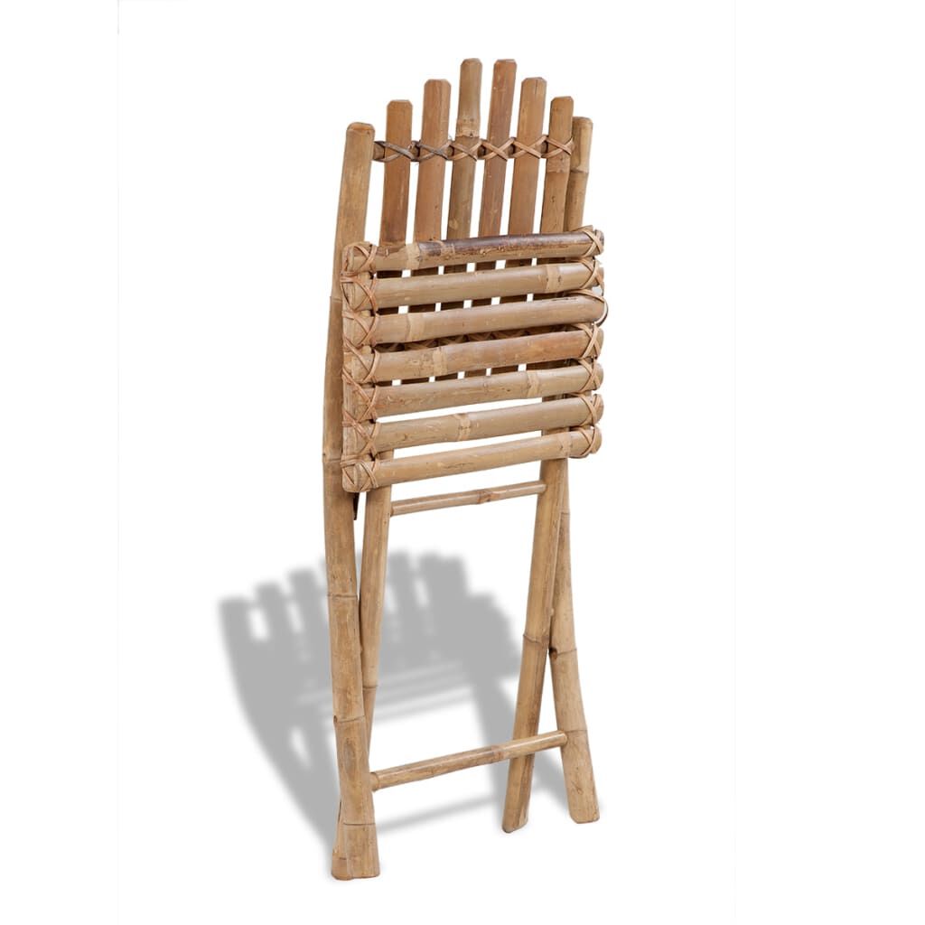Small on sale bamboo chair