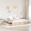 vidaXL Bed Frame without Mattress 160x200 cm Solid Wood Pine