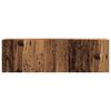 vidaXL Wall Mounted TV Cabinet Old Wood 100x30x30 cm Engineered Wood