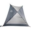 vidaXL Beach Tent Grey 274x178x170/148 cm 185T Polyester
