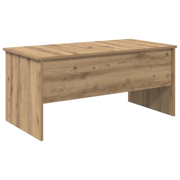 vidaXL Coffee Table Artisan Oak 102 x 50.5 x 46.5 cm Engineered Wood