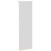 vidaXL Roller Blind Blackout Beige 50x130 cm Fabric Width 45.7 cm Polyester
