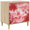 vidaXL Bathroom Cabinet AACHEN Sonoma 60 x 40 x 60 cm Engineered Wood