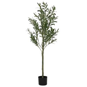vidaXL Artificial Olive Tree 450 Leaves 120 cm Green