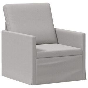 vidaXL Single Sofa Cloud Grey 70 x 81 x 82 cm Fabric
