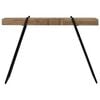 vidaXL Console Table Reclaimed Teak 120x35x81 cm