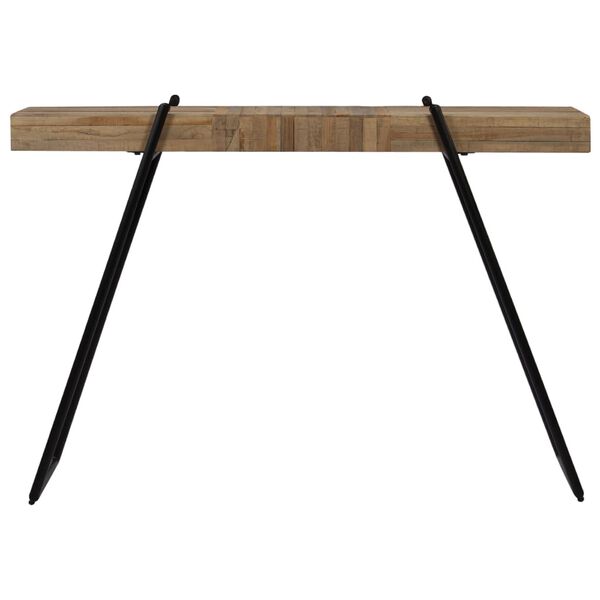 vidaXL Console Table Reclaimed Teak 120x35x81 cm