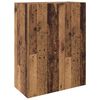 vidaXL Wall-Mounted Cabinet 2 pcs Old Wood 69.5 x 34 x 90 cm