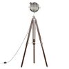 vidaXL Tripod Floor Lamp Solid Mango Wood 180 cm