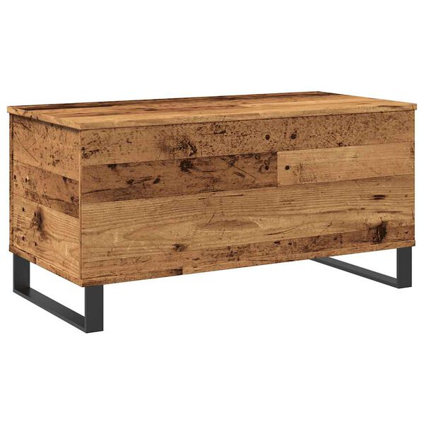 vidaXL Coffee Table Old Wood 90x44.5x45 cm Engineered Wood
