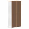 vidaXL Wardrobes with Drawer White 76 x 50 x 170 cm Solid Pine Wood