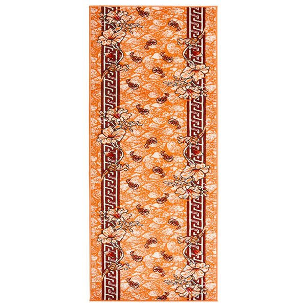 vidaXL Runner Rug BCF Terracotta 100x300 cm