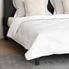 vidaXL Duvet with Pillow 3 pcs White Microfibre