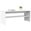 vidaXL TV Cabinet White 100 x 35 x 40 cm Engineered Wood