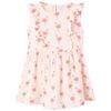 Kids'Dress with Ruffles Soft Pink 116