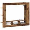 vidaXL TV Cabinet Old wood 152 x 22 x 113 cm Engineered wood