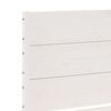 vidaXL Extra Long Bed Frame without Mattress White 140x220 cm Solid Wood
