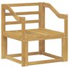 vidaXL Outdoor Sofa Set Solid Acacia Wood White