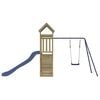 vidaXL Outdoor Playset Impregnated Wood Pine