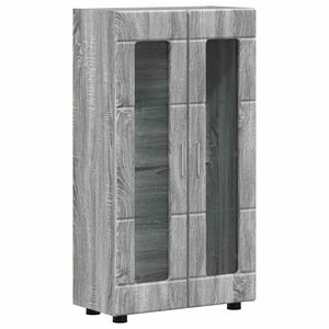 vidaXL Sideboard FLORIN 55.5 x 29 x 100 cm Grey Sonoma Engineered Wood