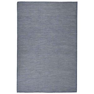 vidaXL Outdoor Flatweave Rug 120x170 cm Blue