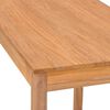 vidaXL Garden Bar Table 110x60x105 cm Solid Teak Wood