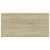 vidaXL Bookshelf Boards 8 pcs Sonoma Oak 60x30x1.5 cm Engineered Wood