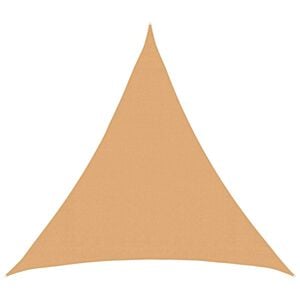 vidaXL Sunshade Sail Sand 2 x 2 x 2 m HDPE