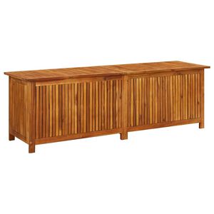 vidaXL Storage Box | Oiled solid acacia wood | 175 cm x 50 cm x 58 cm