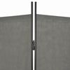 vidaXL 4-Panel Room Divider Anthracite 160x180 cm
