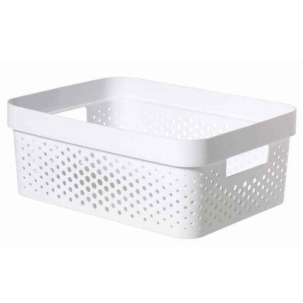 Curver Infinity Storage Box Set 4 pcs with Lid 11L+17L White